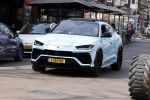 Amsterdam 11 april 2022
Steven Bergwijn in zijn Lamborghini Urus in Amsterdam zuid