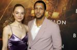Amsterdam 9 januari 2022
Premiere Babylon in Tuschinski.
Tarrikh Janssen met partner Lonneke Bakker