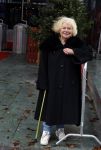 Hilversum 29 december 2022
Bij Beeld en Geluid op het mediapark  konden mensen afscheid nemen van Han Peekel . Tineke de Nooij