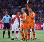 Amsterdam, 6 September 2018
Nederland-Peru, eindstand 2-1
Virgil v Dijk en Matthijs de Ligt
