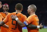 Amsterdam, 6 September 2018
Nederland-Peru, eindstand 2-1
Wesley Sneijder