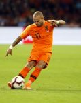 Amsterdam, 6 September 2018
Nederland-Peru, eindstand 2-1
Wesley Sneijder