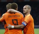 Amsterdam, 6 September 2018
Nederland-Peru, eindstand 2-1
Wesley Sneijder
