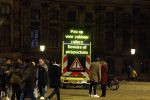 Amsterdam 20 en 22 december 2022
Kerstsfeer op de dam met waarschuwing op bord voor zakkenrollers