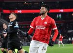 Eindhoven, 7 December 2023
Kompetitiewedstrijd PSV-SC Heerenveen, eindstand 2-0
Ricardo Pepi scoort 2-0