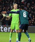 Eindhoven, 12 December 2023
Voorronde Champions League Seizoen 2023-2024
PSV-Arsenal FC , eindstand 1-1
Aaron Ramsdale en Gabriel