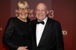 Utrecht 20 december 2023
Sportman / sportvrouw van jaar gala . Ada Kok kreeg een ouvre award en kwam samen met haar man Math