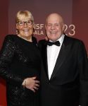 Utrecht 20 december 2023
Sportman / sportvrouw van jaar gala . Ada Kok kreeg een ouvre award en kwam samen met haar man Math