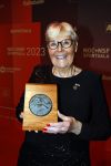 Utrecht 20 december 2023
Sportman / sportvrouw van jaar gala . Ada Kok kreeg een ouvre award en kwam samen met haar man Math
