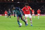 Eindhoven, 12 December 2023
Voorronde Champions League Seizoen 2023-2024
PSV-Arsenal FC , eindstand 1-1
Andre Ramalho in duel met Eddie Nketiah
