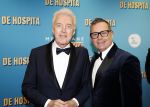 Amsterdam 4 december 2023
Premiere de hospita in het nieuwe delamar theater. Jacques d Ancona Andre v Duin en vriend Fernando