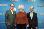 Amsterdam 4 december 2023
Premiere de hospita in het nieuwe delamar theater. Annewil Blankers kwam met haar zoons