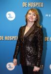 Amsterdam 4 december 2023
Premiere de hospita in het nieuwe delamar theater. Bianca Krijgsman met  partner