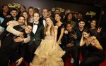 Amsterdam 12 december 2023
Premiere de tata's in Tuschinski. cast met oa Leo Alkemade Leonie ter Braak Sterre Koning Sem v d Horst John Buijman ea