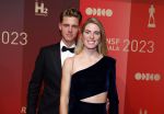 Utrecht 20 december 2023
Sportman / sportvrouw van jaar gala . Demi Vollering met partner
