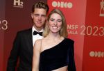 Utrecht 20 december 2023
Sportman / sportvrouw van jaar gala . Demi Vollering met partner