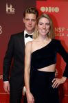 Utrecht 20 december 2023
Sportman / sportvrouw van jaar gala . Demi Vollering met partner