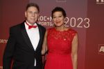 Utrecht 20 december 2023
Sportman / sportvrouw van jaar gala . Enith Brigitha en partner
