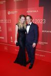 Utrecht 20 december 2023
Sportman / sportvrouw van jaar gala . Epke Zonderland met zijn vrouw