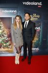 Amsterdam 6 december 2023
Premiere eerste hulp bij kerst  in Pathe Noord van Videoland. Eva Laurenssen en partner Teun Luijkx