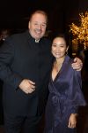 Amsterdam 9 december 2023
VIP dag van de luxury fair in de RAI. 
Eveline Wu van Rest. Mood Ehv. met Marc Brouwers