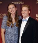 Utrecht 20 december 2023
Sportman / sportvrouw van jaar gala . Femke Bol werd sportvrouw van het jaar . Ze kwam samen met haar vriend  atleet Ben Broeders en haar ouders.