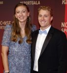Utrecht 20 december 2023
Sportman / sportvrouw van jaar gala . Femke Bol werd sportvrouw van het jaar . Ze kwam samen met haar vriend  atleet Ben Broeders en haar ouders.