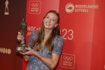 Utrecht 20 december 2023
Sportman / sportvrouw van jaar gala . Femke Bol werd sportvrouw van het jaar . Ze kwam samen met haar vriend  atleet Ben Broeders en haar ouders.