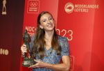 Utrecht 20 december 2023
Sportman / sportvrouw van jaar gala . Femke Bol werd sportvrouw van het jaar . Ze kwam samen met haar vriend  atleet Ben Broeders en haar ouders.