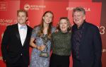 Utrecht 20 december 2023
Sportman / sportvrouw van jaar gala . Femke Bol werd sportvrouw van het jaar . Ze kwam samen met haar vriend  atleet Ben Broeders en haar ouders.