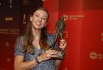 Utrecht 20 december 2023
Sportman / sportvrouw van jaar gala . Femke Bol werd sportvrouw van het jaar . Ze kwam samen met haar vriend  atleet Ben Broeders en haar ouders.