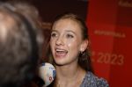 Utrecht 20 december 2023
Sportman / sportvrouw van jaar gala . Femke Bol werd sportvrouw van het jaar . Ze kwam samen met haar vriend  atleet Ben Broeders en haar ouders.