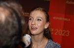 Utrecht 20 december 2023
Sportman / sportvrouw van jaar gala . Femke Bol werd sportvrouw van het jaar . Ze kwam samen met haar vriend  atleet Ben Broeders en haar ouders.