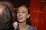 Utrecht 20 december 2023
Sportman / sportvrouw van jaar gala . Femke Bol werd sportvrouw van het jaar . Ze kwam samen met haar vriend  atleet Ben Broeders en haar ouders.