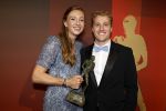 Utrecht 20 december 2023
Sportman / sportvrouw van jaar gala . Femke Bol werd sportvrouw van het jaar . Ze kwam samen met haar vriend  atleet Ben Broeders en haar ouders.