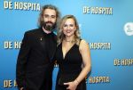 Amsterdam 4 december 2023
Premiere de hospita in het nieuwe delamar theater. Fons v rongen met partner