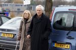 Amsterdam 27 december 2023
Afscheidsdienst / begrafenis Linda v Dyck (Dijk) op Zorgvlied. Gerrit Jan Wolffensperger D66  met partner