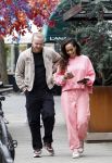 Amsterdam 15 mei 2023
Glennis Grace met haar nieuwe vriend Boyd in Amsterdam zuid.
