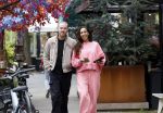 Amsterdam 15 mei 2023
Glennis Grace met haar nieuwe vriend Boyd in Amsterdam zuid.