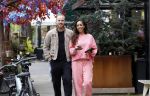 Amsterdam 15 mei 2023
Glennis Grace met haar nieuwe vriend Boyd in Amsterdam zuid.