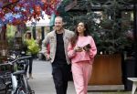 Amsterdam 15 mei 2023
Glennis Grace met haar nieuwe vriend Boyd in Amsterdam zuid.