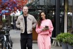 Amsterdam 15 mei 2023
Glennis Grace met haar nieuwe vriend Boyd in Amsterdam zuid.