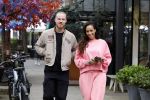 Amsterdam 15 mei 2023
Glennis Grace met haar nieuwe vriend Boyd in Amsterdam zuid.