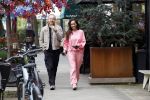 Amsterdam 15 mei 2023
Glennis Grace met haar nieuwe vriend Boyd in Amsterdam zuid.