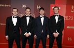 Utrecht 20 december 2023
Sportman / sportvrouw van jaar gala . Harrie Lavreysen met zijn management