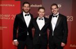 Utrecht 20 december 2023
Sportman / sportvrouw van jaar gala . Harrie Lavreysen met zijn management