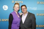 Amsterdam 4 december 2023
Premiere de hospita in het nieuwe delamar theater. Hilke Bierman en partner Tijs van Aken