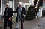 Amsterdam 13 december 2023
Uitvaart dienst Cilly Dartell in de Duif in Amsterdam. Huub Stapel met partner