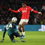 Eindhoven, 12 December 2023
Voorronde Champions League Seizoen 2023-2024
PSV-Arsenal FC , eindstand 1-1
Isaak Babadi