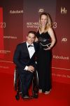 Utrecht 20 december 2023
Sportman / sportvrouw van jaar gala . Jetze Plat  met partner